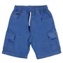 Bermuda Wats Jeans Cargo Azul