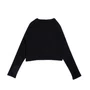 Blusa Hurley M/L Mountain Cropped Preto