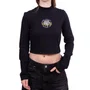 Blusa Santa Cruz M/L Feminina Ringed Arrangement Preto