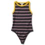 Body Vans Lizzie Armanto Stripe Preto/Rosa