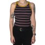 Body Vans Lizzie Armanto Stripe Preto/Rosa