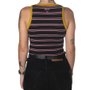 Body Vans Lizzie Armanto Stripe Preto/Rosa