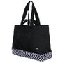 Bolsa Vans Solo Night Tote Preto/Branco