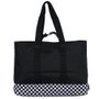 Bolsa Vans Solo Night Tote Preto/Branco