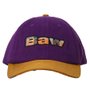 Boné Baw Dad Hat Snip Plaid Colors Roxo/Mostarda