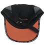 Boné Baw Five Panel Preto/Laranja