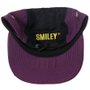 Boné Baw X Smiley Five Panel Roxo/Preto