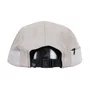 Boné Diamond Brilliant Rubber Applique 5 Panel Camper Cinza/Bege