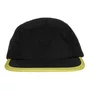 Boné Diamond Brilliant Rubber Applique 5 Panel Preto/Amarelo
