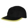 Boné Diamond Brilliant Rubber Applique 5 Panel Preto/Amarelo