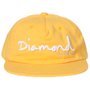 Boné Diamond Og Script Unstruct Snapback Amarelo