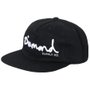 Boné Diamond Og Script Unstruct Snapback Preto/Branco
