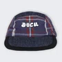 Boné Duck Artfacts Dupla Face Registro Jeans/Xadrez