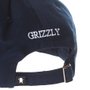 Boné Grizzly Dad Hat OG Bear Logo Azul Marinho