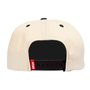 Boné High 6 Panel Varsity Off White/Azul Marinho