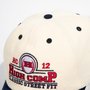 Boné High 6 Panel Varsity Off White/Azul Marinho