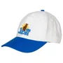 Boné Lost Dad Cap Branding Bicolor Off White/Azul