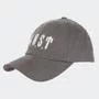 Boné Lost Dad Hat Lavado Cinza Chumbo
