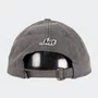 Boné Lost Dad Hat Lavado Cinza Chumbo