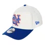 Boné New Era 39thirty A-Frame New York Mets Mlb Azul/Branco