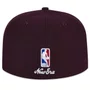 Boné New Era 59fifty Los Angeles Lakers Logo History Nba Vermelho Escuro