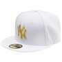 Boné New Era 59fifty Mlb New York Yankees Branco