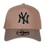 Boné New Era 940a-Frame New York Yankees Marrom Claro