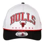 Boné New Era 940mc Af Arch 25187 Chicago Bulls Whiotc Branco/Preto