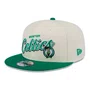 Boné New Era 950 Q125 2tn Script Nba Boscel Chwotc Off White/Verde