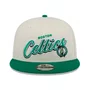 Boné New Era 950 Q125 2tn Script Nba Boscel Chwotc Off White/Verde