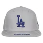 Boné New Era 950 Visor Los Angeles Dodgers Cinza