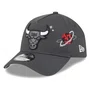Boné New Era 9forty A-Frame Chicago Bulls Nba Planets Cinza