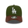 Boné New Era 9forty A-Frame Los Angeles Dodgers Mlb Verde/Marrom