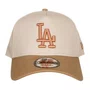 Boné New Era 9forty A-Frame Mlb Los Angeles Dodgers Bege/Marrom