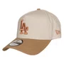 Boné New Era 9forty A-Frame Mlb Los Angeles Dodgers Bege/Marrom