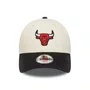 Boné New Era 9forty Chicago Bulls Nba Infantil Bege/Preto