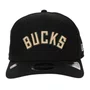Boné New Era 9seventy Strtch Snap Milwaukee Bucks Nba Preto