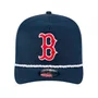 Boné New Era Golfer Boston Red Sox Pearl Rope Azul Marinho