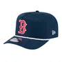 Boné New Era Golfer Boston Red Sox Pearl Rope Azul Marinho
