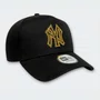 Boné New Era Metallic Outline Eframe New York Yankees Preto