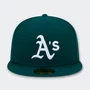 Boné New Era Oakland Athletics Mlb Authentic Collection Verde