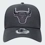 Boné New Era Outline Trucker Chicago Bulls Cinza Chumbo
