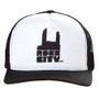 Boné Rock City Logo Tradicional Preto/Branco
