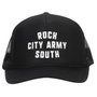 Boné Rock City Otto Caps Truck Army South Preto/Branco
