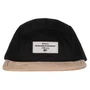 Boné Rvca Balance 5 Panels Preto/Caramelo