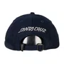 Boné Santa Cruz Dad Hat Contour Hand Azul Marinho