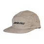 Boné Santa Cruz Five Panel Strip Bege