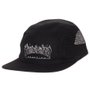 Boné Thrasher Magazine Five Panel Preto