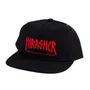 Boné Thrasher Toy Machine Snapback Scratch Preto
