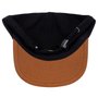 Boné Wats Dablio Six Panel Preto/Caqui